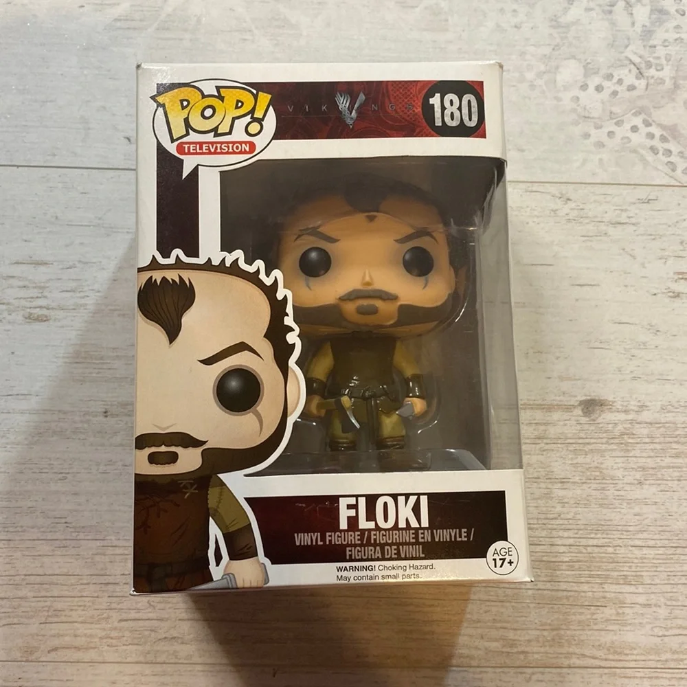Funko Pop Floki #180 Vikings Figure - Picture 1 of 12